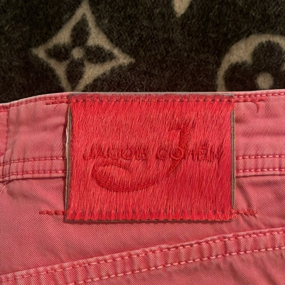 EUC Jacob Cohen salmon colored cotton pants - Picture 2 of 4